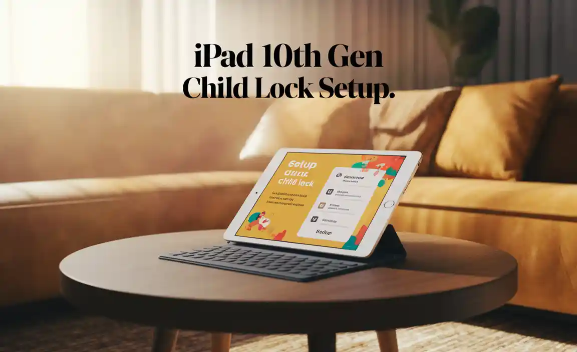 iPad 10th Gen Child Lock Setup
