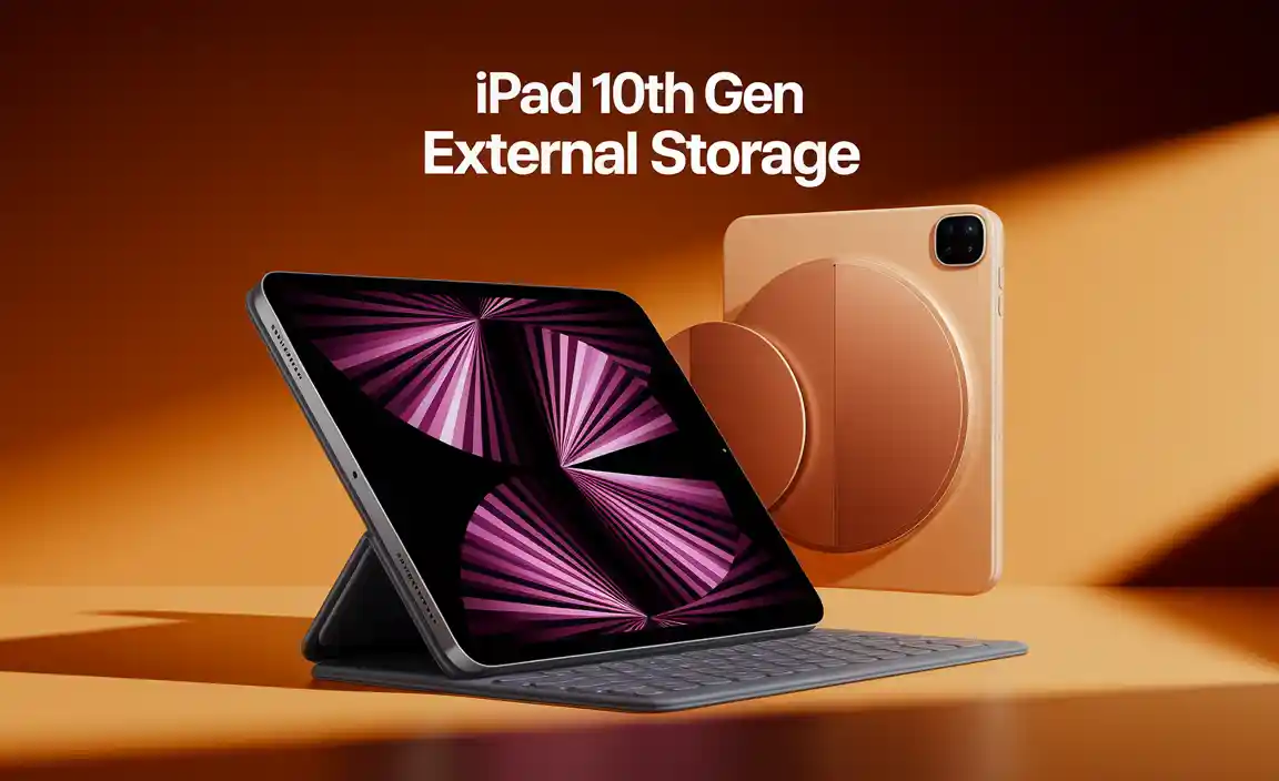 iPad 10th Gen External Storage