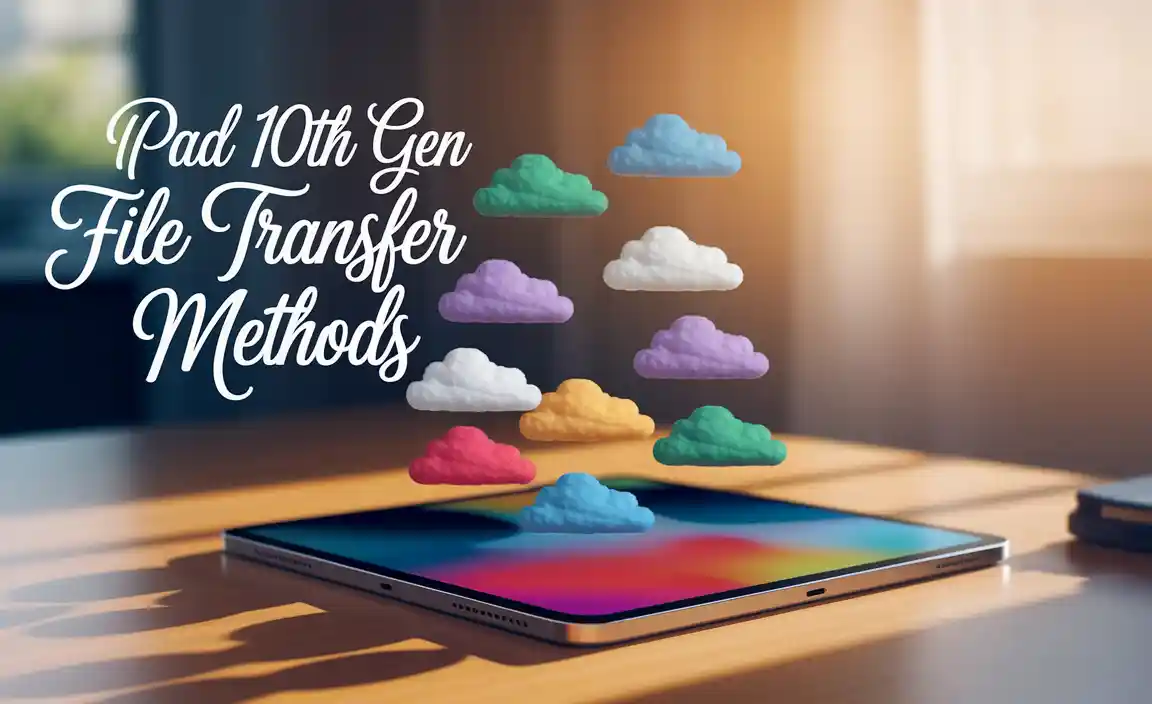 iPad 10th Gen File Transfer Methods