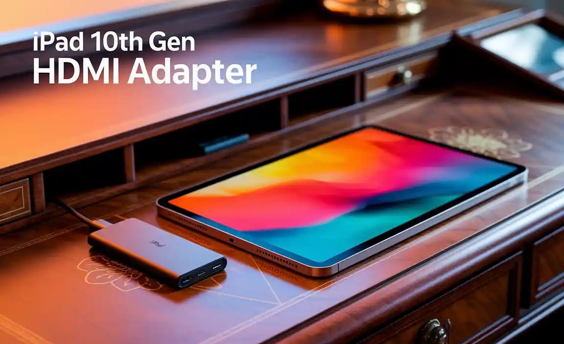iPad 10th Gen HDMI Adapter