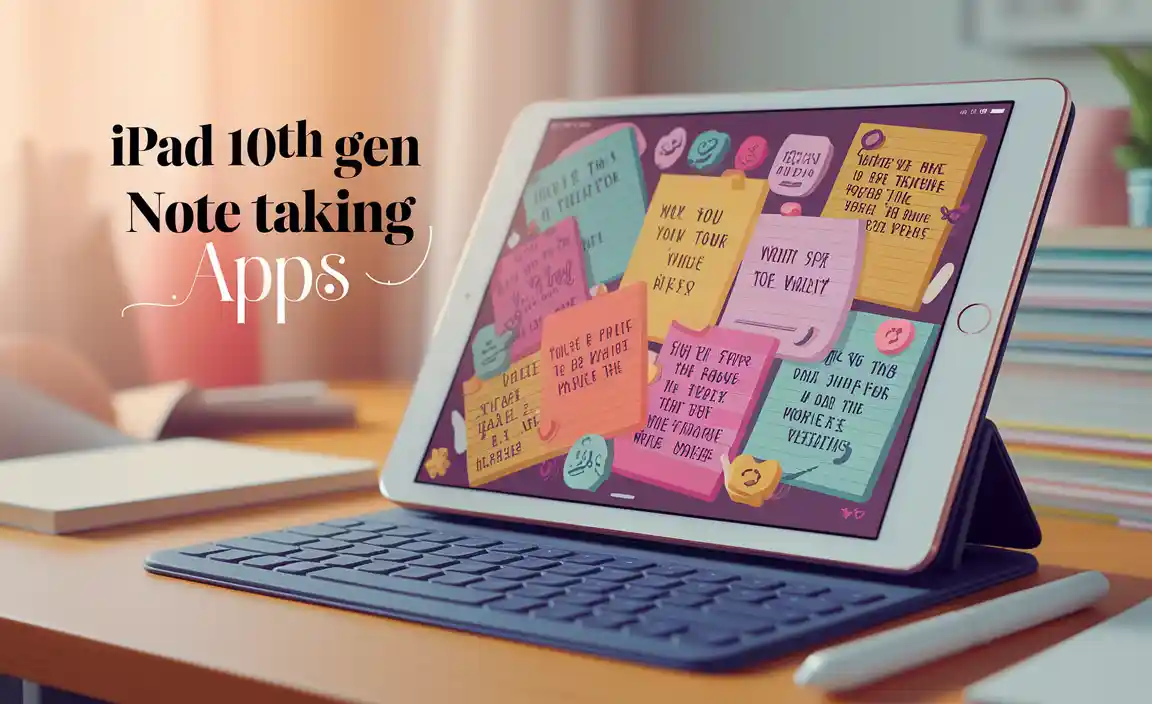 iPad 10th Gen Note Taking Apps
