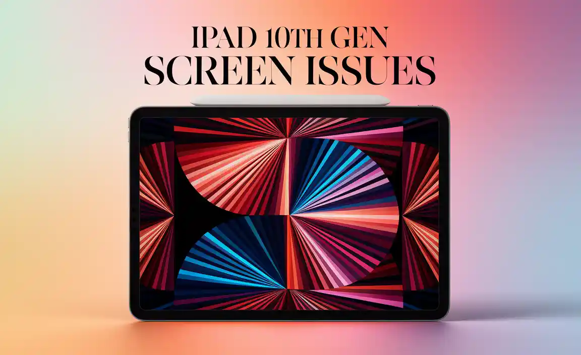 iPad 10th Gen Screen Issues