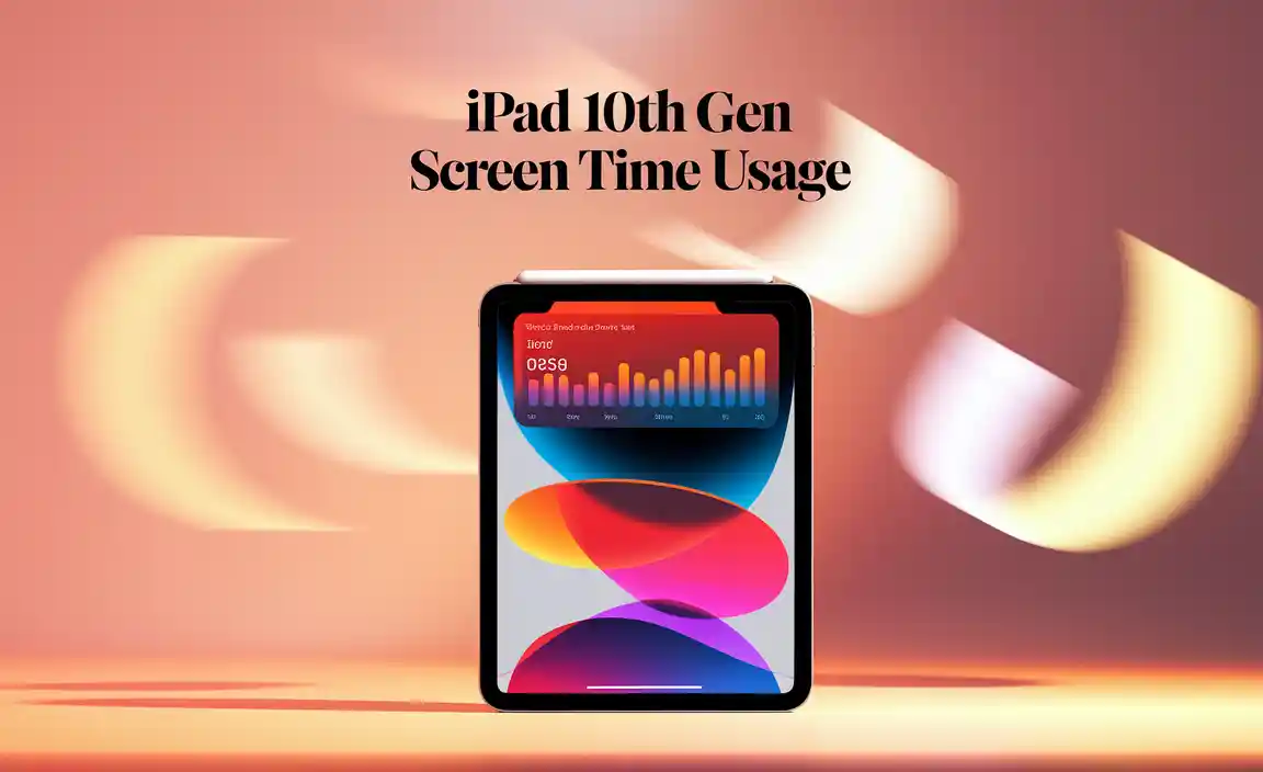 iPad 10th Gen Screen Time Usage