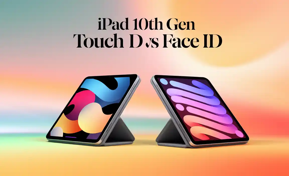 iPad 10th Gen Touch ID vs Face ID