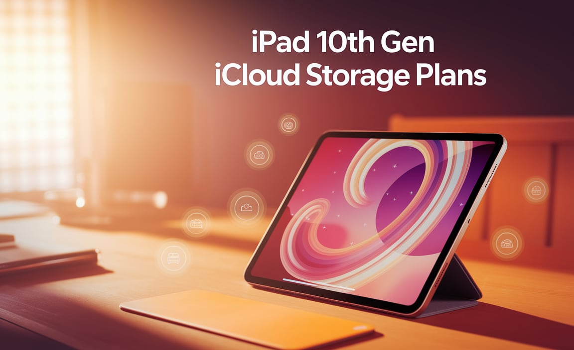 iPad 10th Gen iCloud Storage Plans