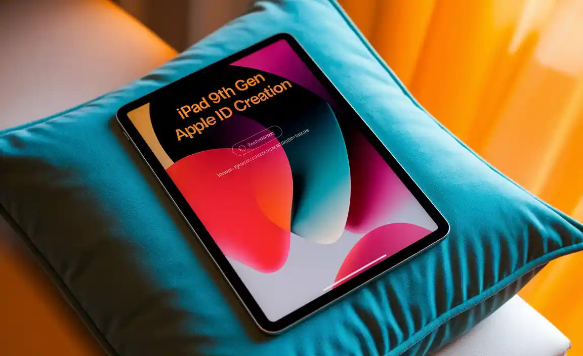 iPad 9Th Gen Apple Id Creation