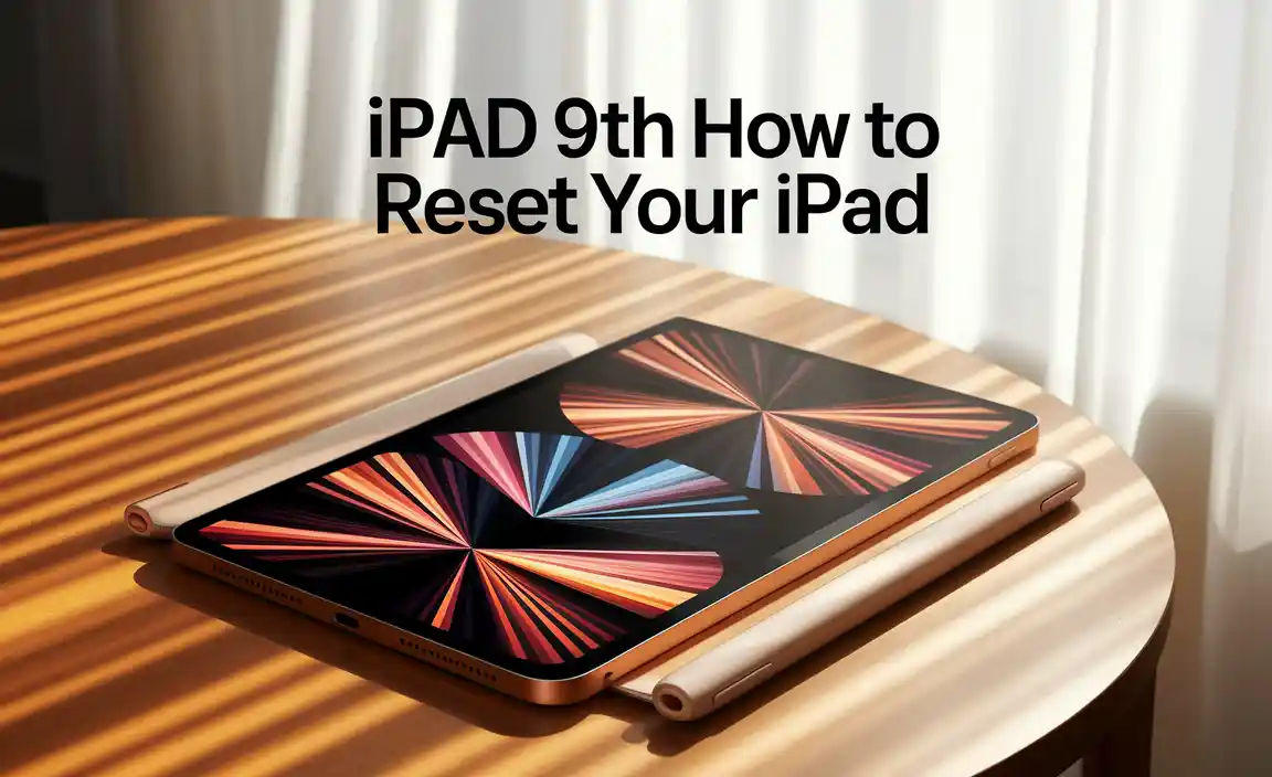 iPad 9Th Gen How To Reset Your iPad