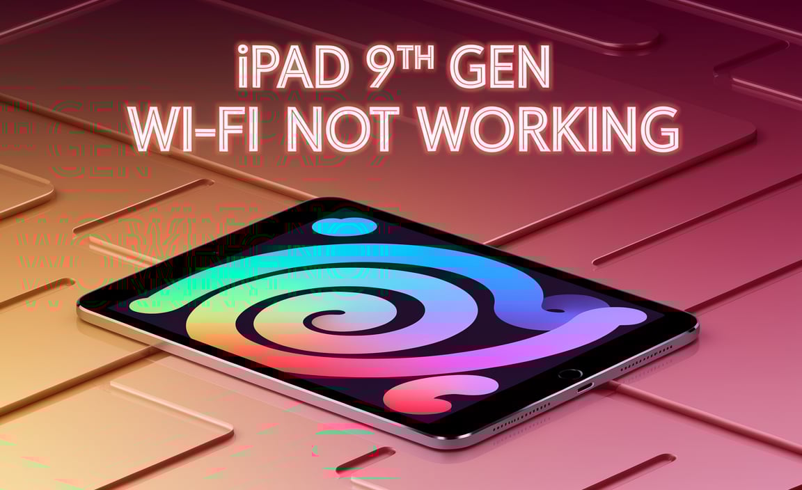 iPad 9Th Gen Wi-Fi Not Working
