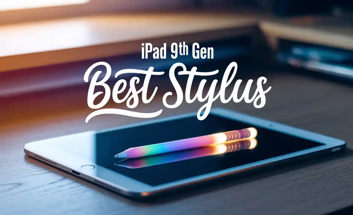 iPad 9th Gen Best Stylus