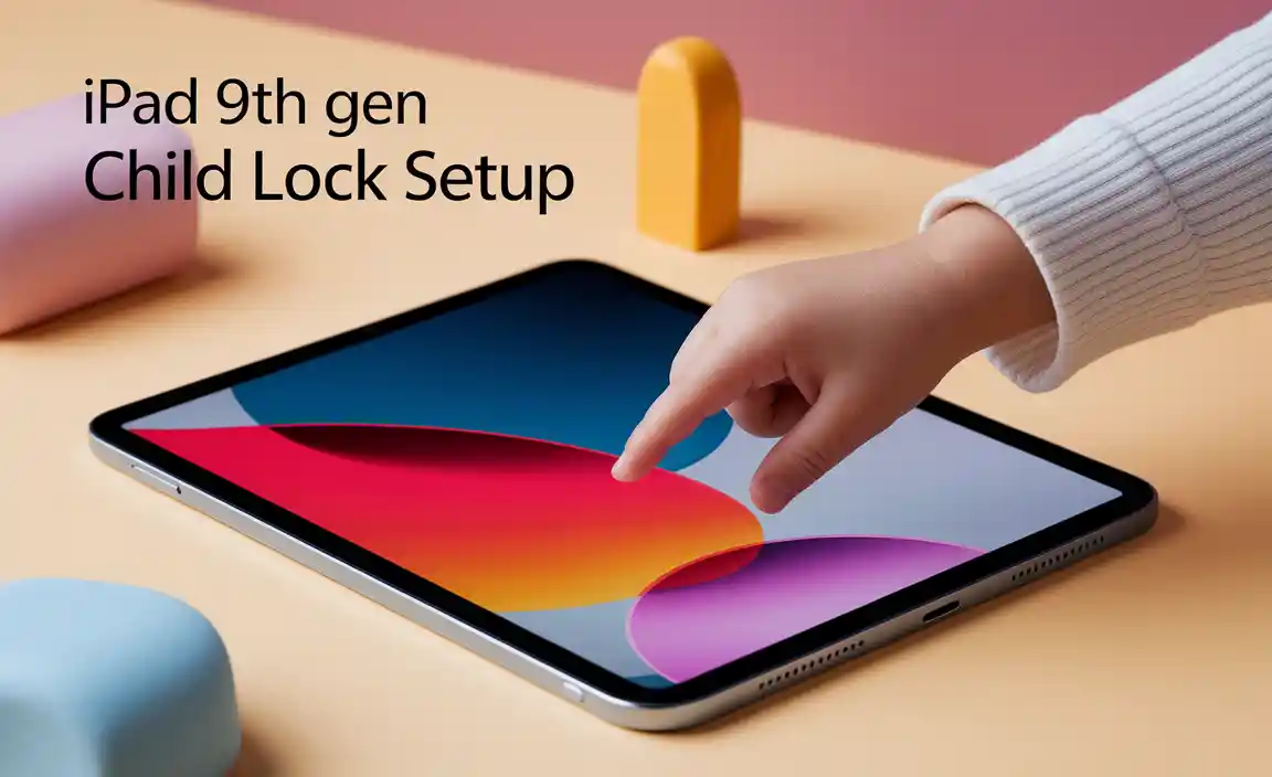 iPad 9th Gen Child Lock Setup