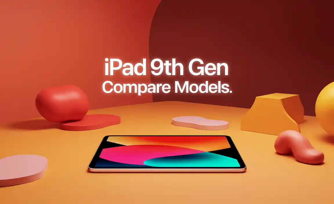 iPad 9th Gen Compare Models