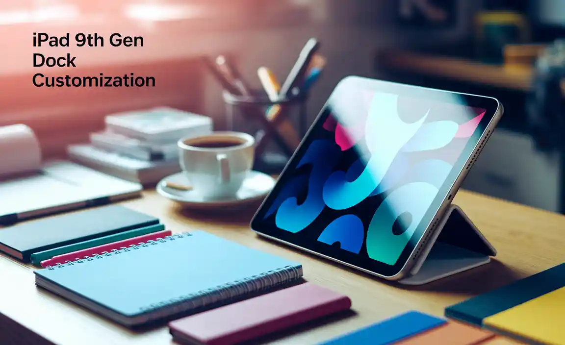 iPad 9th Gen Dock Customization