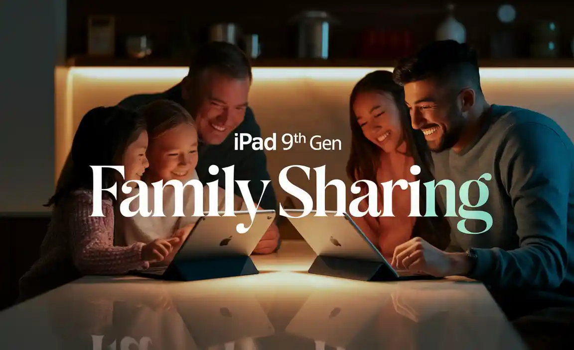 iPad 9th Gen Family Sharing