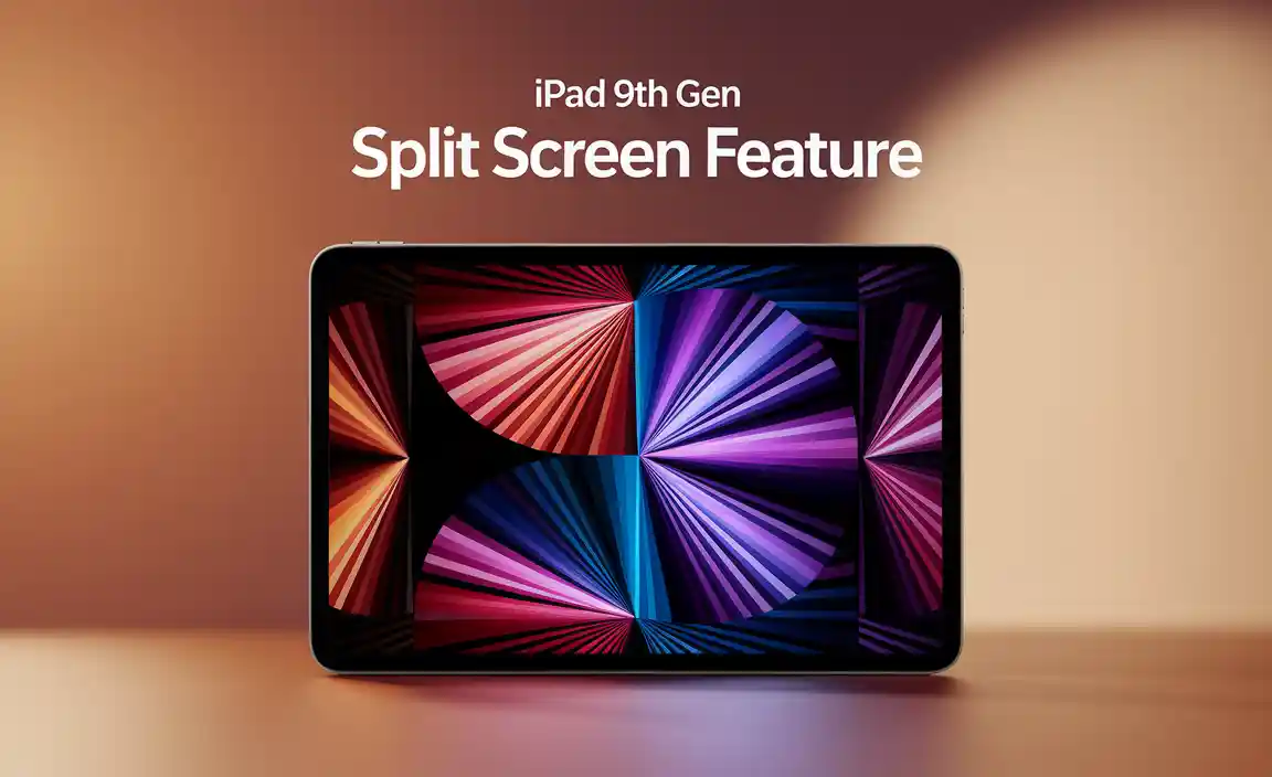 iPad 9th Gen Split Screen Feature