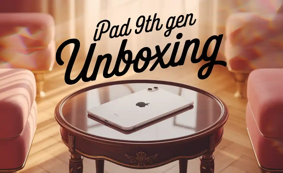 iPad 9th Gen Unboxing