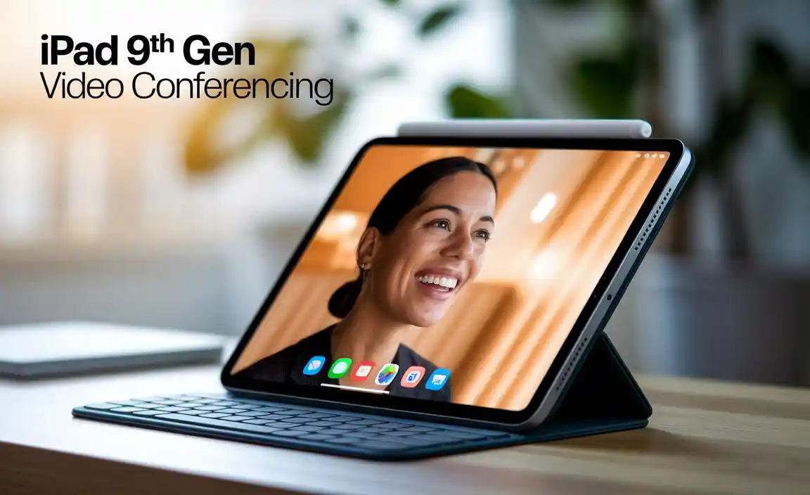 iPad 9th Gen Video Conferencing