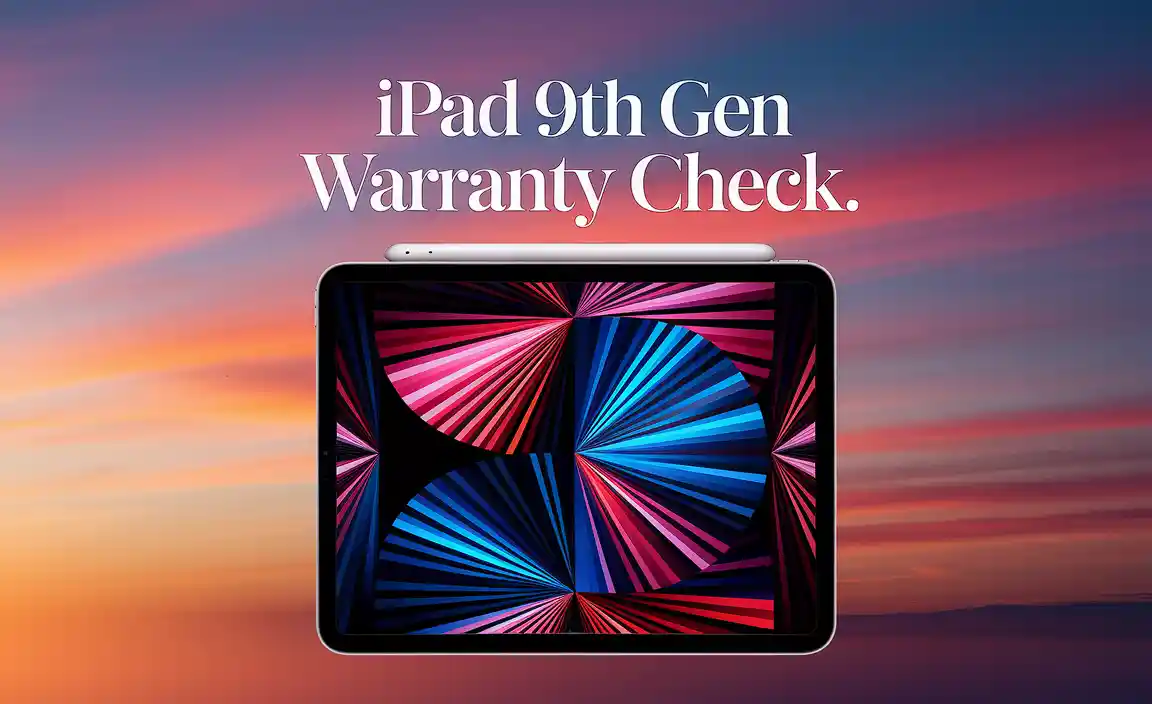iPad 9th Gen Warranty Check