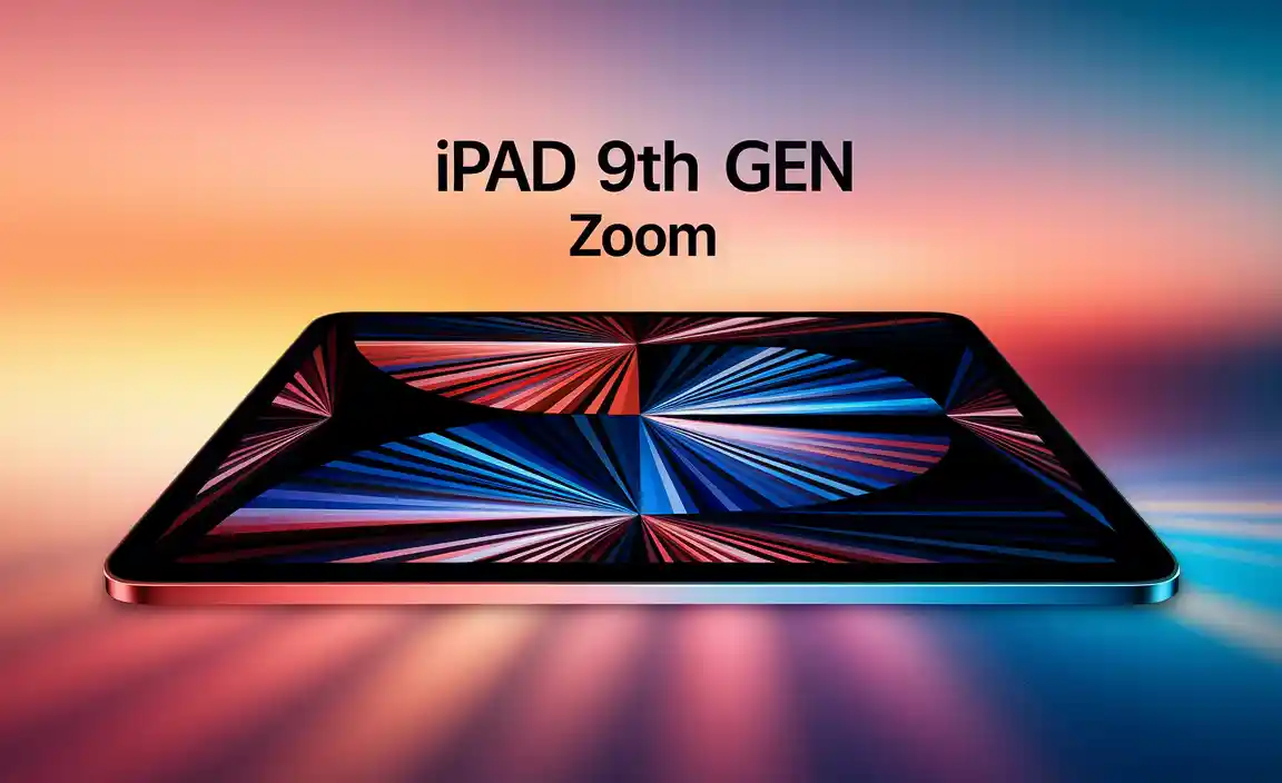 iPad 9th Gen Zoom for iPad