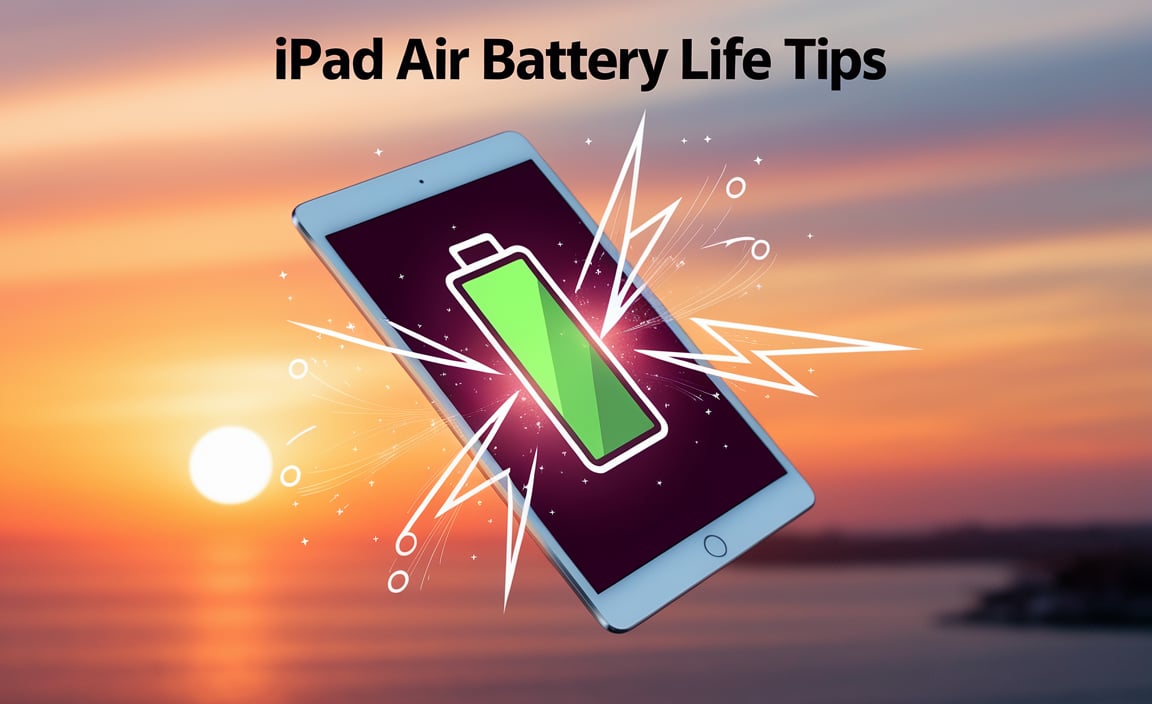 iPad Air Battery Life Tips