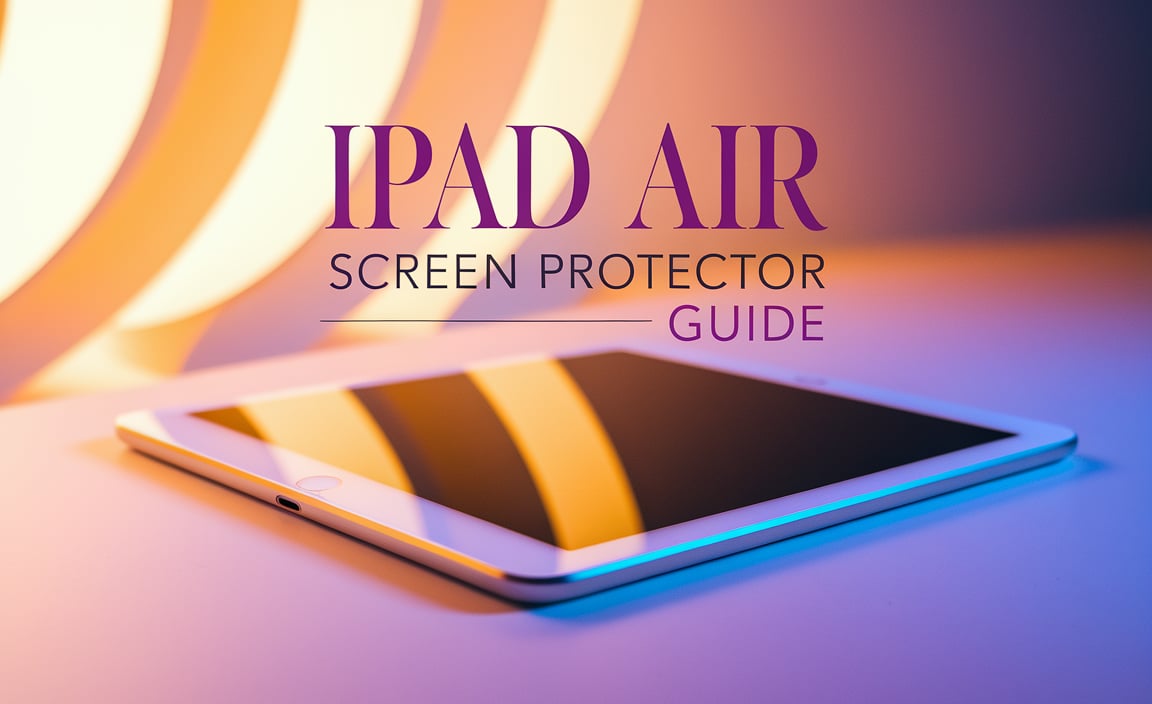 iPad Air Screen Protector Guide