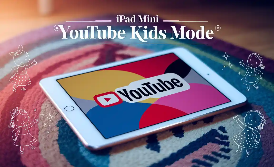 iPad Mini YouTube Kids Mode