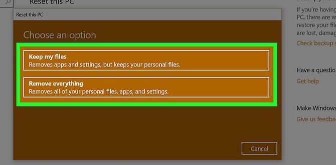 surface pro 8 reset process