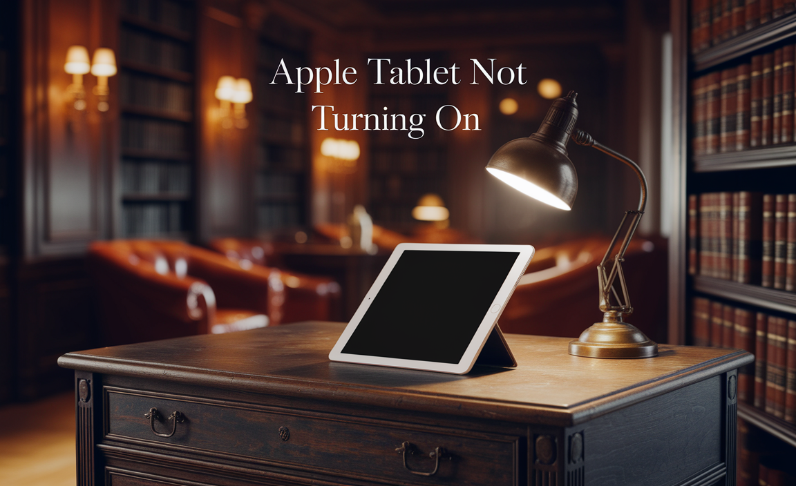 Apple Tablet Not Turning On