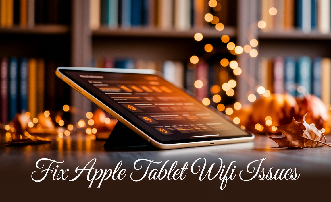 Fix Apple Tablet Wifi Issues