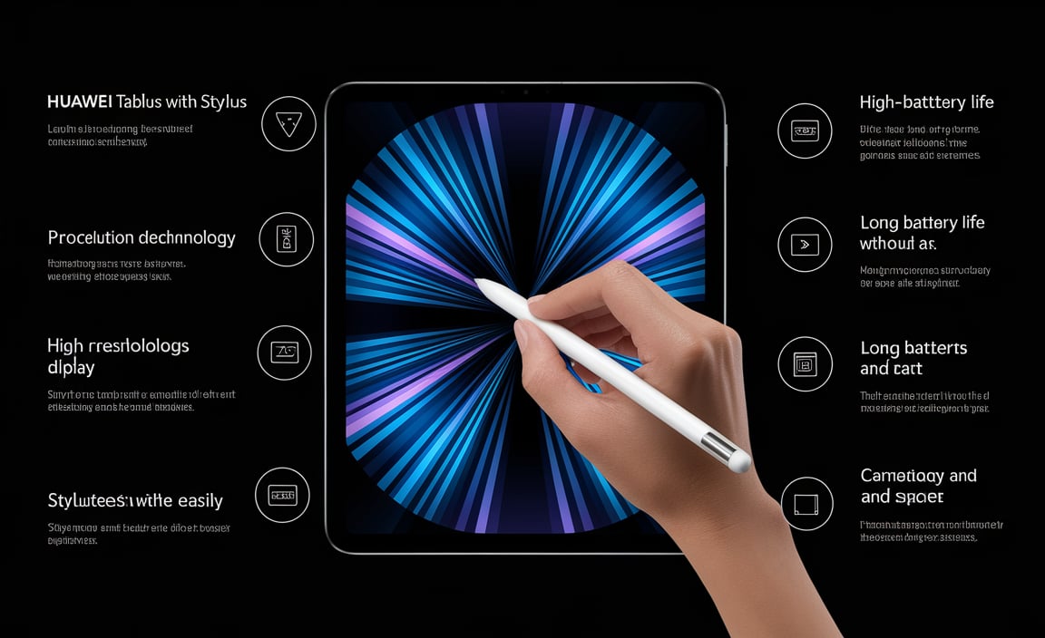 Key Features of Huawei Tablets with Stylus