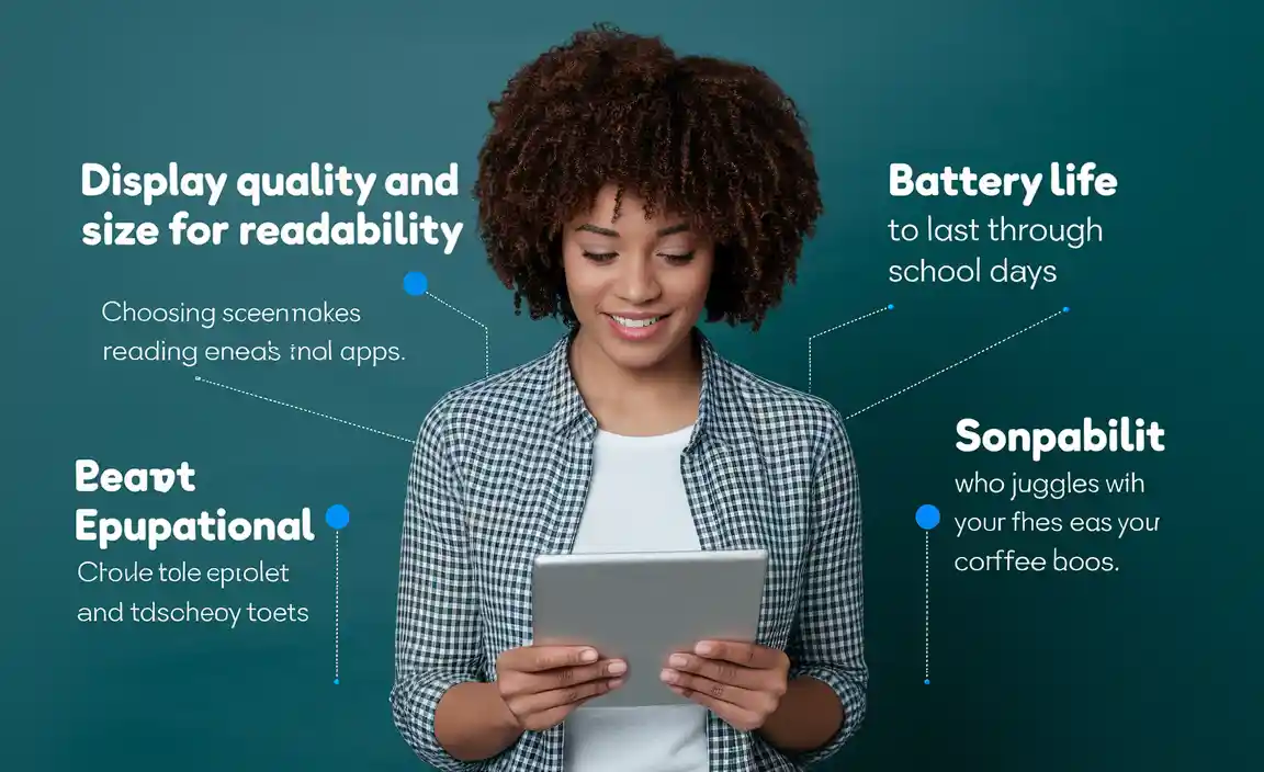 Key Features to Look for in a Tablet