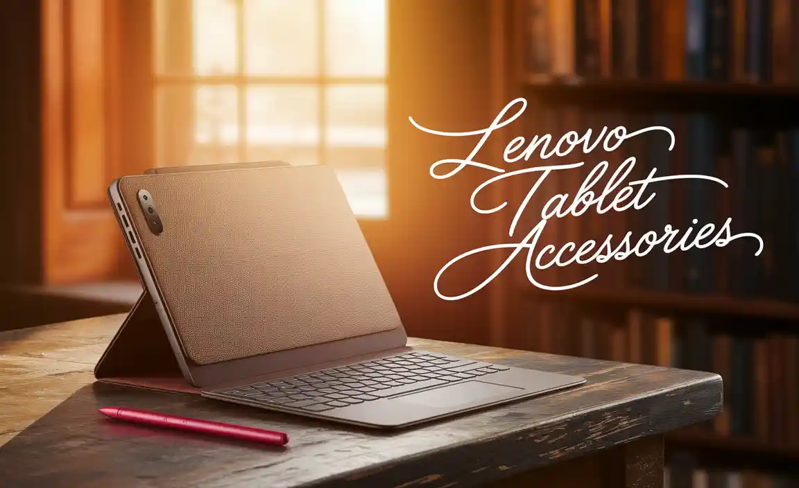 Lenovo Tablet Accessories