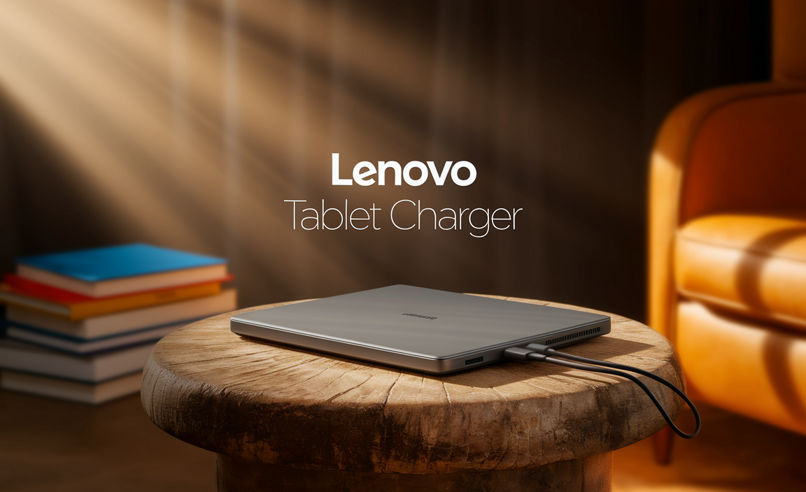 Lenovo Tablet Charger