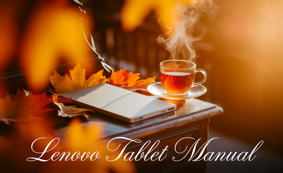 Lenovo Tablet Manual