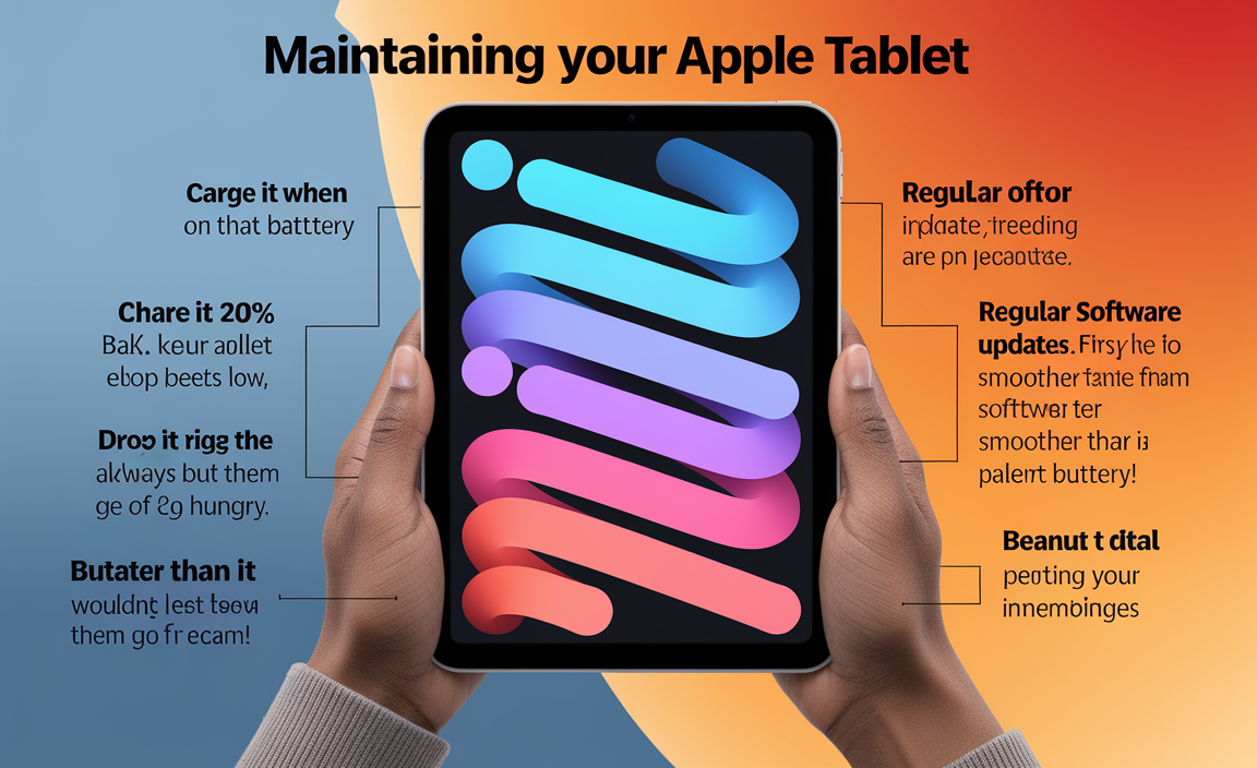 Maintaining Your Apple Tablet