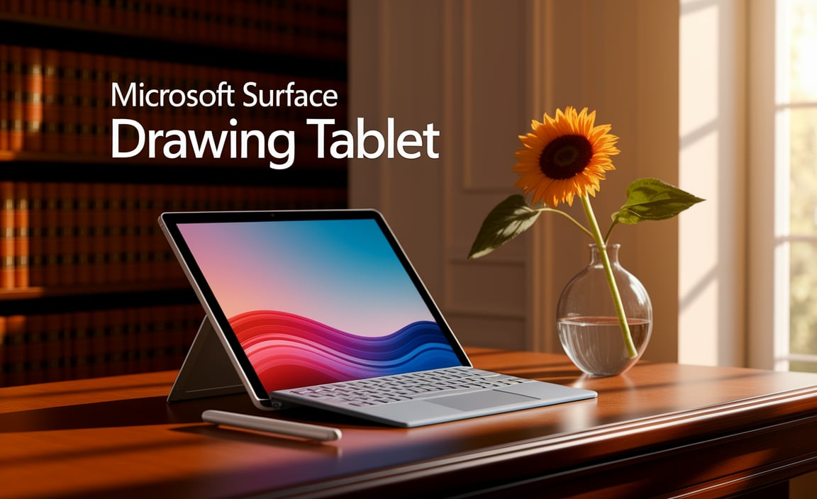 Microsoft Surface Drawing Tablet