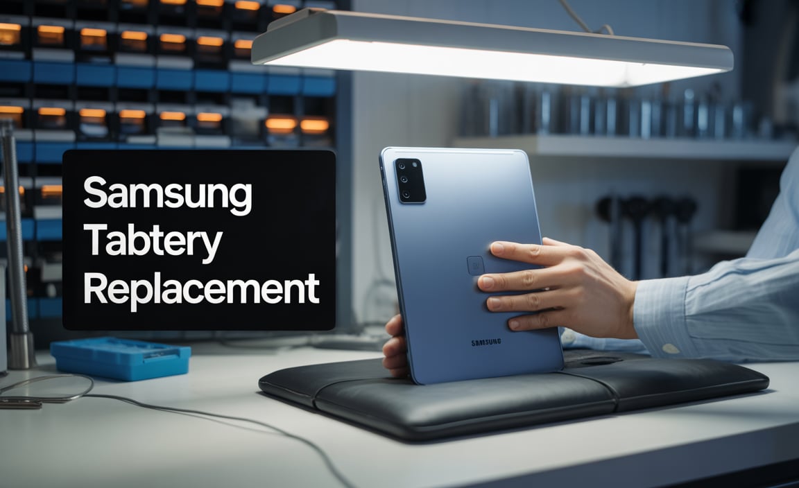 Samsung Tablet Battery Replacement