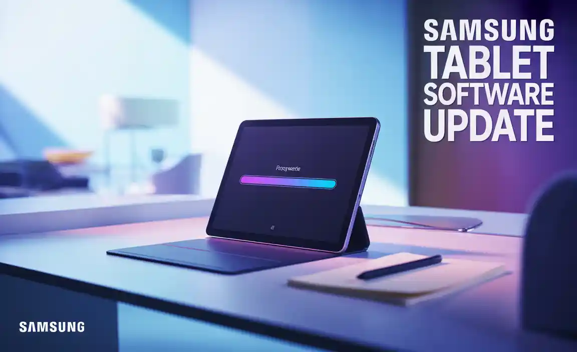 Samsung Tablet Software Update