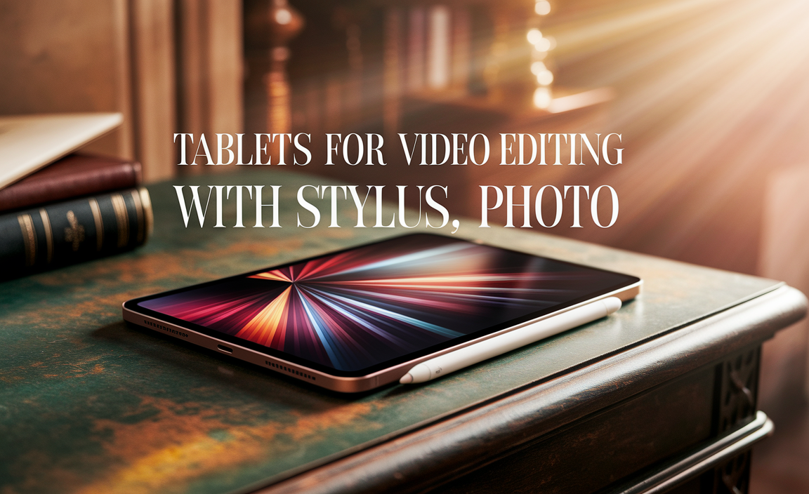 Tablets For Video Editing With Stylus