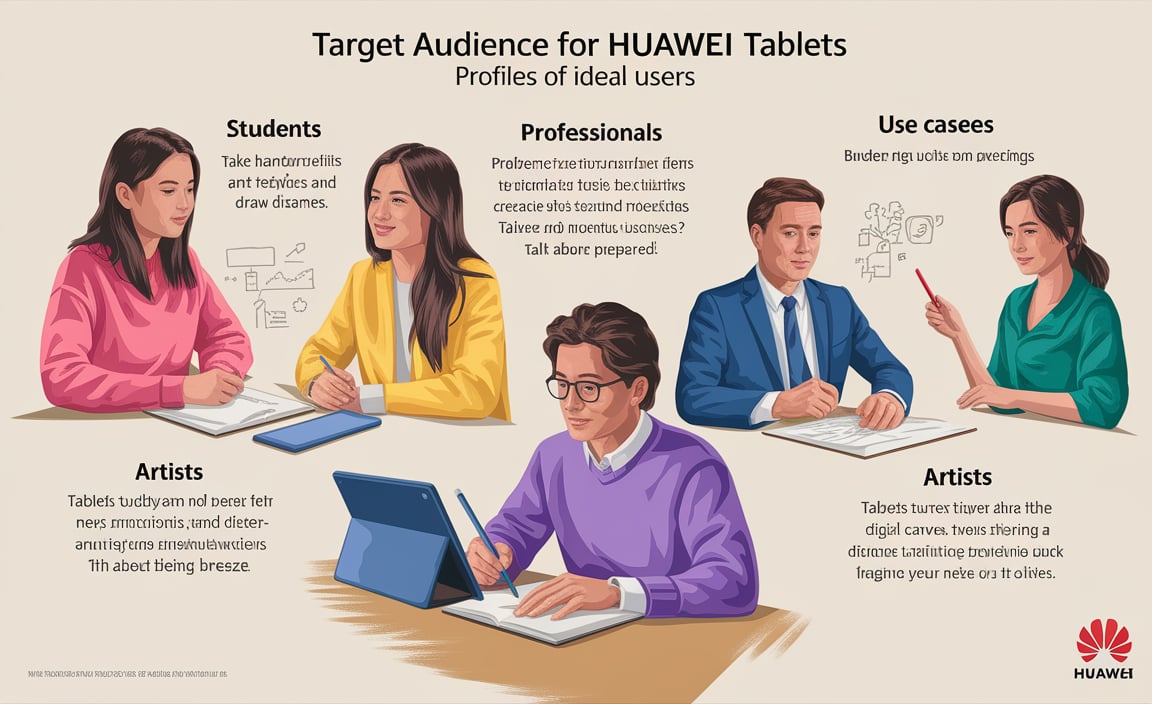 Target Audience for Huawei Tablets