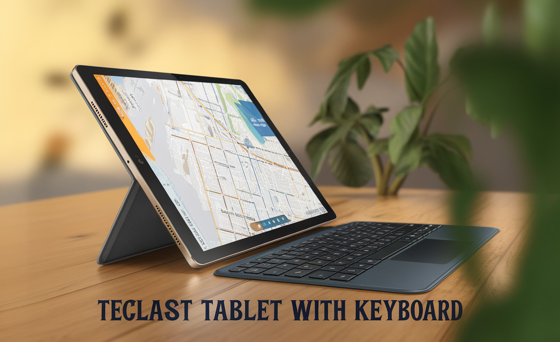 Teclast Tablet With Keyboard