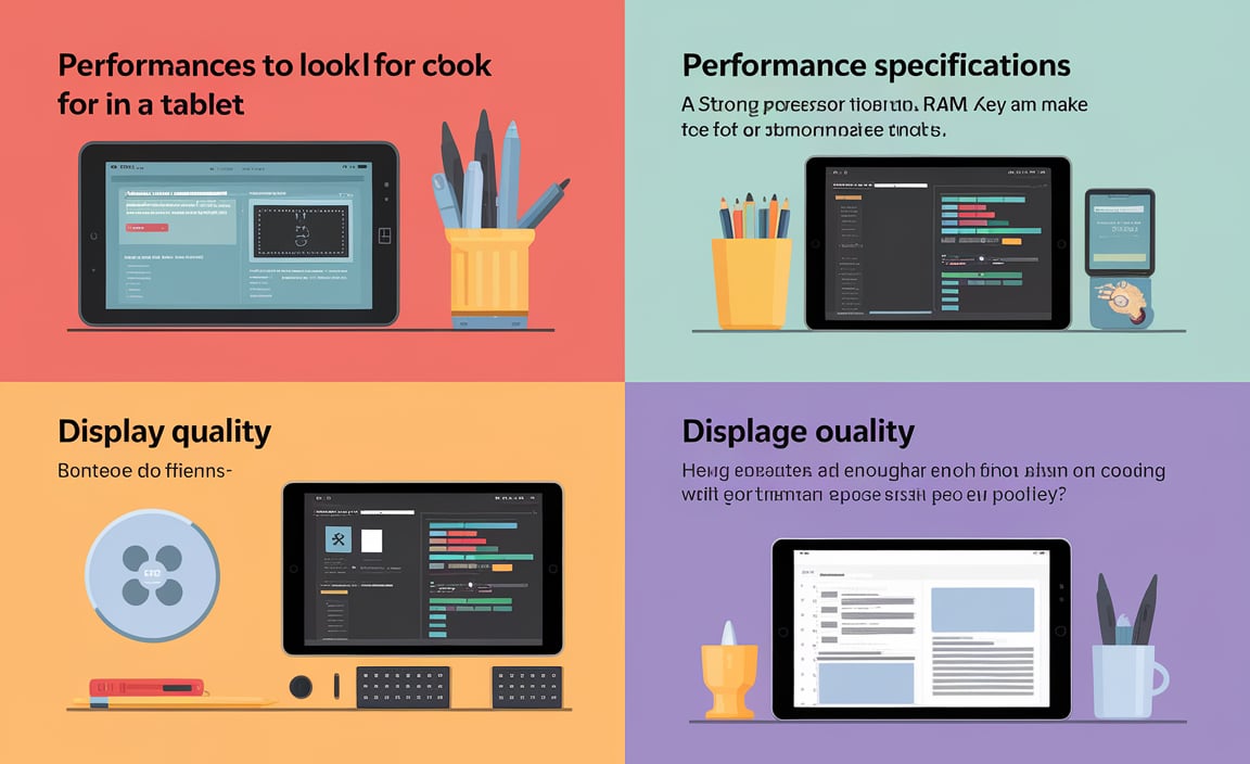 Top Features to Look for in a Tablet
