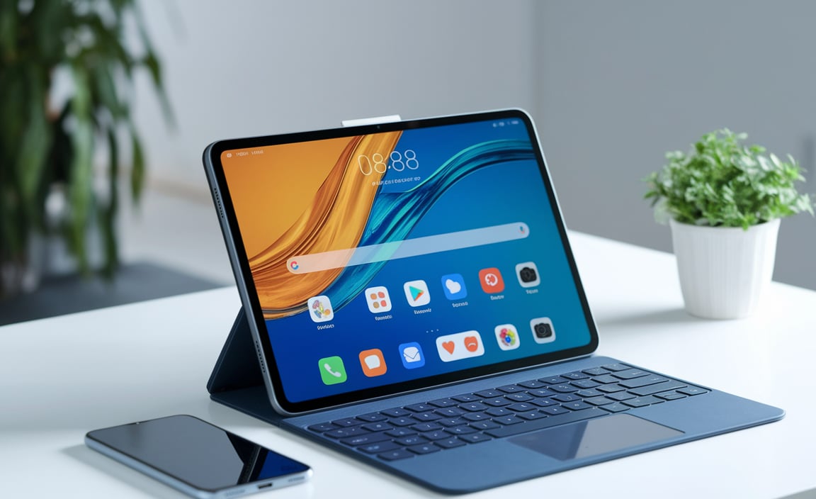 What are the charging features of Huawei tablets