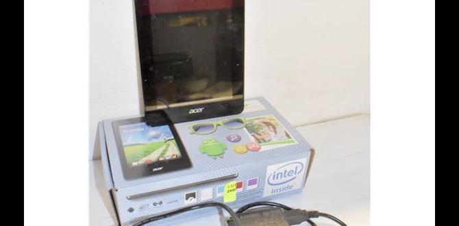 brand and manufacturer Acer drawing tablet