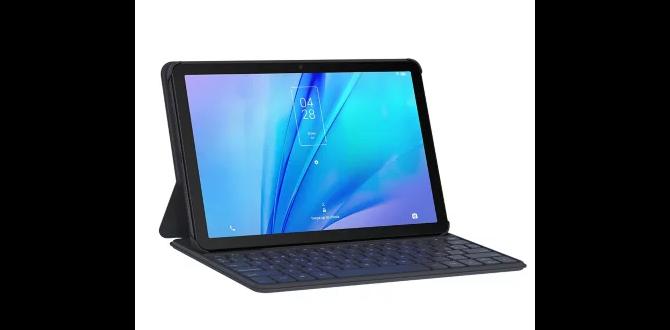 brand and manufacturer TCL tablet with keyboard