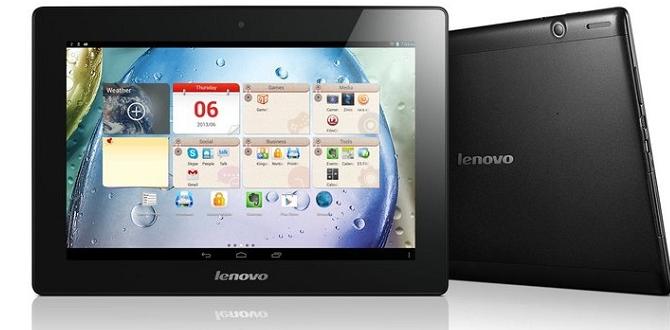 device manufacturer Lenovo budget tablet