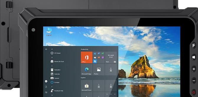 device manufacturer Microsoft Surface rugged tablet