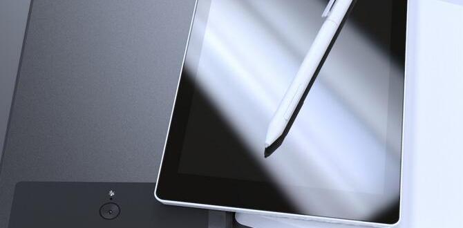 device manufacturer Microsoft Surface tablet with stylus