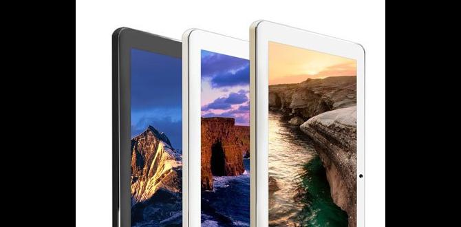 manufacturer specs of Dragon Touch latest tablet releases