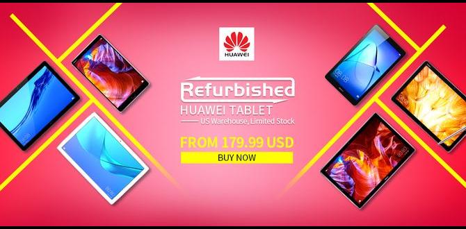 tablet brand origin Huawei refurbished tablet