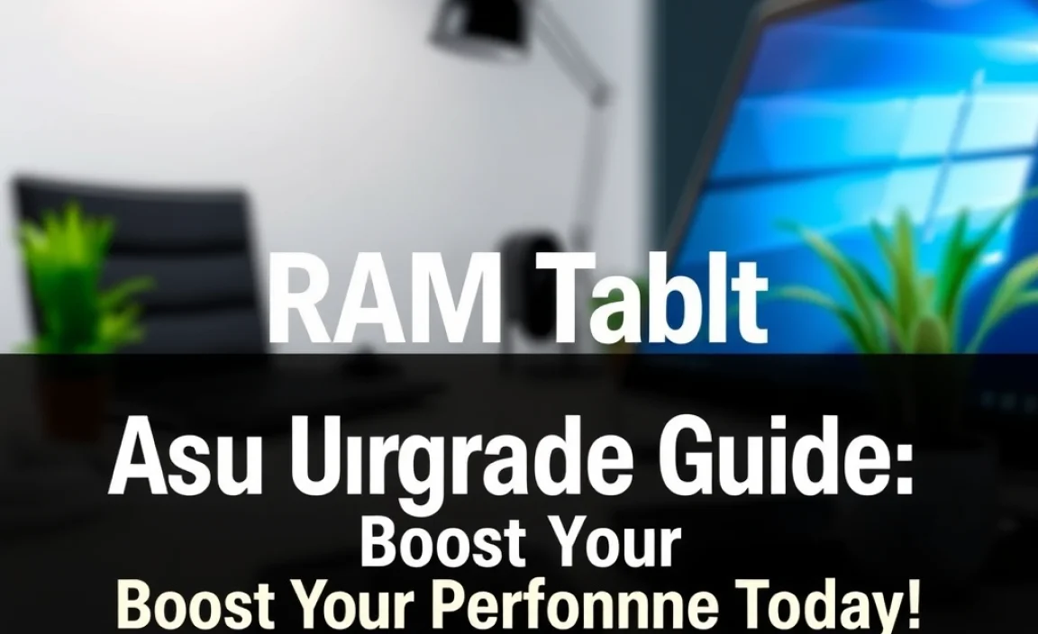 Ultimate Asus Tablet Ram Upgrade Guide For Enhanced Performance ...